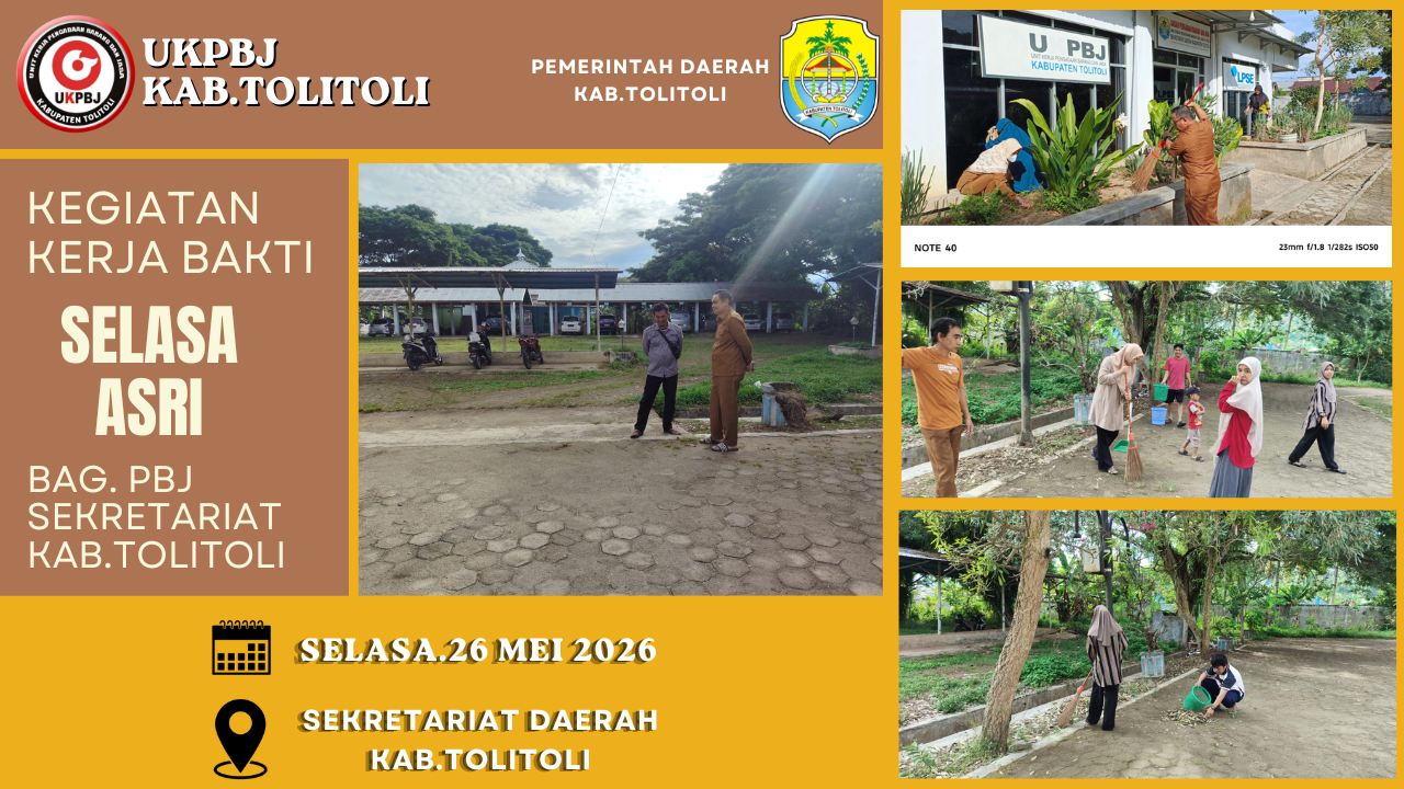 KEGIATAN KERJA BAKTI DI HARI SELASA | SELASA ASRI